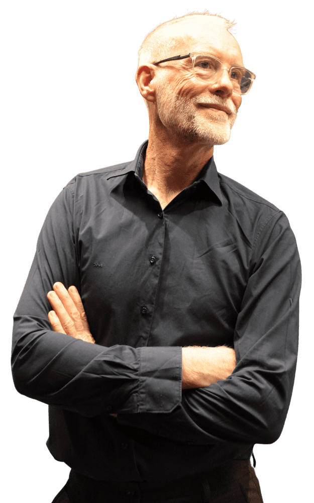 Olivier Juchtzer, fondateur de Yomenco, pendant un séminaire